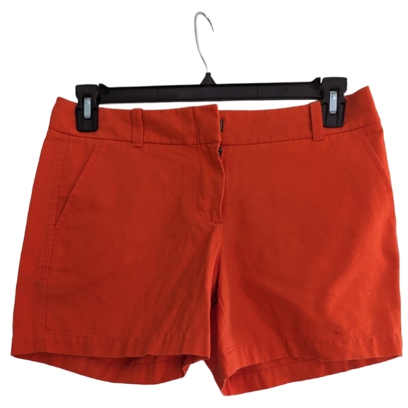J Crew  Pants - J.‎ Crew Women Short Sz 4  Orange